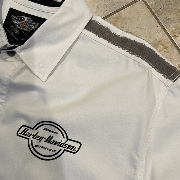Harley Davidson button down - Picture 3 of 4